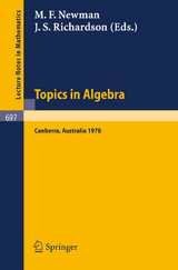 Topics in Algebra - 