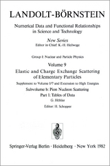 Tables of Data / Tabellen der Daten - G. Höhler