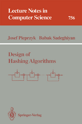 Design of Hashing Algorithms - Josef Pieprzyk, Babak Sadeghiyan