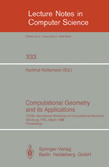 Computational Geometry and its Applications - 