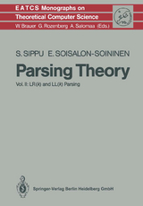 Parsing Theory - Seppo Sippu, Eljas Soisalon-Soininen