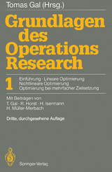 Grundlagen des Operations Research - Gal, Tomas