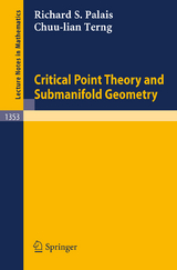 Critical Point Theory and Submanifold Geometry - Richard S. Palais, Chuu-Lian Terng