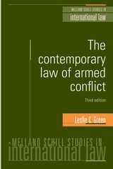 contemporary law of armed conflict: Third edition -  Leslie C. Green