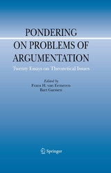 Pondering on Problems of Argumentation - 