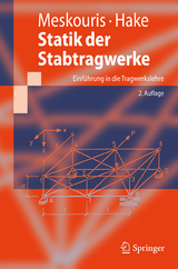 Statik der Stabtragwerke - Meskouris, Konstantin; Hake, Erwin