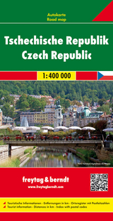 Tschechische Republik, Autokarte 1:400.000 - 