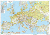 Europa, Wandkarte 1:3.500.000, Magnetmarkiertafel, freytag & berndt