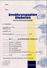 Ernährungsplan Diabetes - Ahrens, Katrin