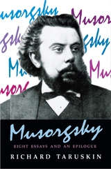 Musorgsky -  Richard Taruskin