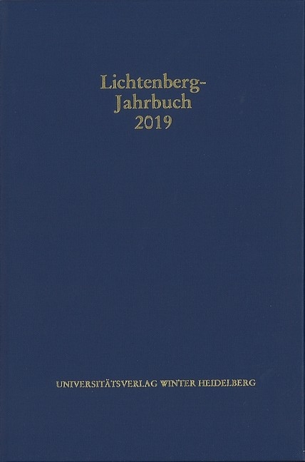 Lichtenberg-Jahrbuch 2019 - 