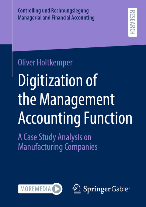 Digitization of the Management Accounting Function - Oliver Holtkemper