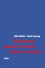 Wörterbuch Laotisch–Deutsch / Deutsch–Laotisch - Sisouk Sayaseng, Boike Rehbein