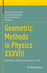 Geometric Methods in Physics XXXVIII - 