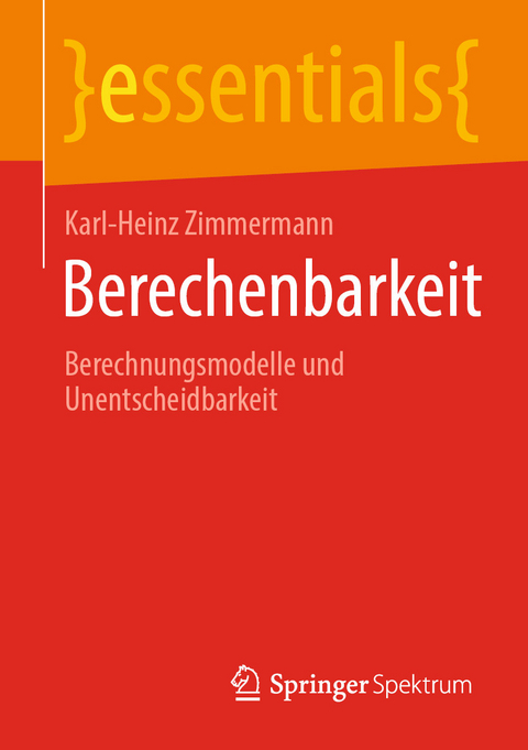 Berechenbarkeit - Karl-Heinz Zimmermann