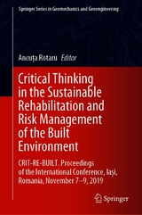 Critical Thinking in the Sustainable Rehabilitation and Risk Management of the Built Environment - 