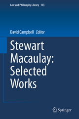 Stewart Macaulay: Selected Works - 