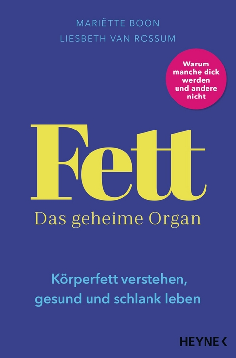 Fett – Das geheime Organ - Mariëtte Boon, Liesbeth Van Rossum