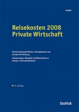 Reisekosten 2008 Private Wirtschaft - Uwe Goydke