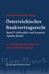 Österreichisches Bankvertragsrecht - 