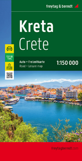 Kreta, Autokarte 1:150.000, Top 10 Tips - 