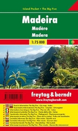 Madeira, Autokarte 1:75.000, Island Pocket + The Big Five - 