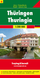 Thüringen, Autokarte 1:200.000 - 