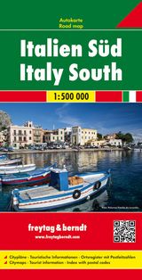 Italien Süd, Autokarte 1:500.000 - 