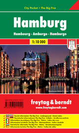 Hamburg, City Pocket, Stadtplan 1:10.000 -  Freytag-Berndt und Artaria KG