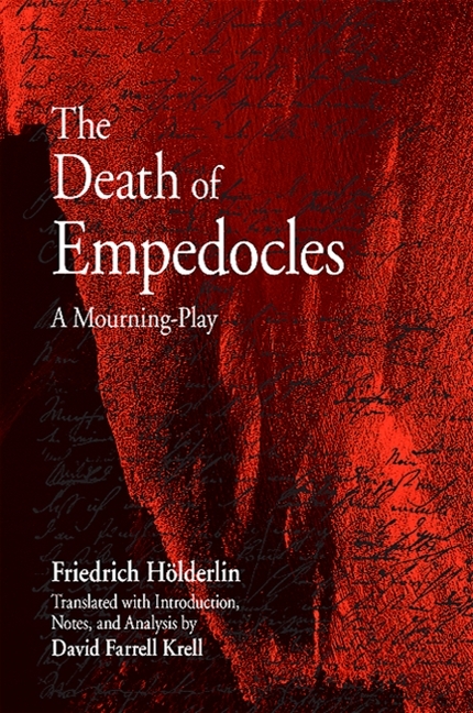 The Death of Empedocles - Friedrich Holderlin