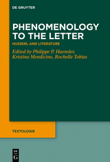 Phenomenology to the Letter - 