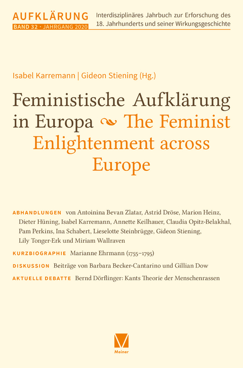 Feministische Aufklärung in Europa / The Feminist Enlightenment across Europe - 