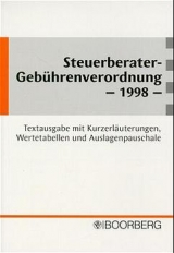 Steuerberater-Gebührenverordnung 1998