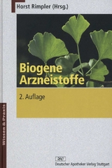 Biogene Arzneistoffe - Rimpler, Horst