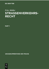 Straßenverkehrsrecht - Fritz Müller