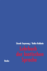 Lehrbuch der laotischen Sprache - Sisouk Sayaseng, Boike Rehbein