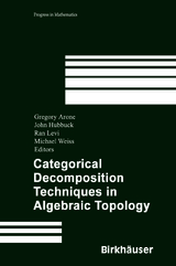 Categorical Decomposition Techniques in Algebraic Topology - 