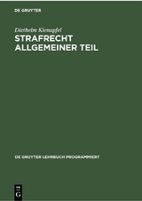 Strafrecht Allgemeiner Teil - Diethelm Kienapfel