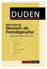 Duden-Hueber - Wörterbuch Deutsch als Fremdsprache - 