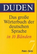 Duden - Das grosse Wörterbuch der deutschen Sprache / Duden - Das große Wörterbuch der deutschen Sprache in zehn Bänden - Band 7 - Wissenschaftlicher Rat der Dudenredaktion, Wissenschaftlicher