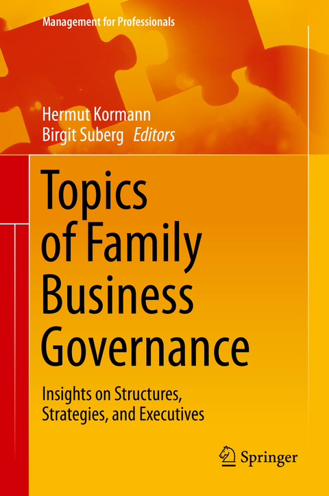 Topics of Family Business Governance - 