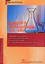 Analytik II - Prüfungsfragen 1979-2000 - Eberhard Ehlers