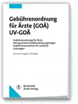 Gebührenordnung für Ärzte (GOÄ) / UV-GOÄ Stand 01.04.2008