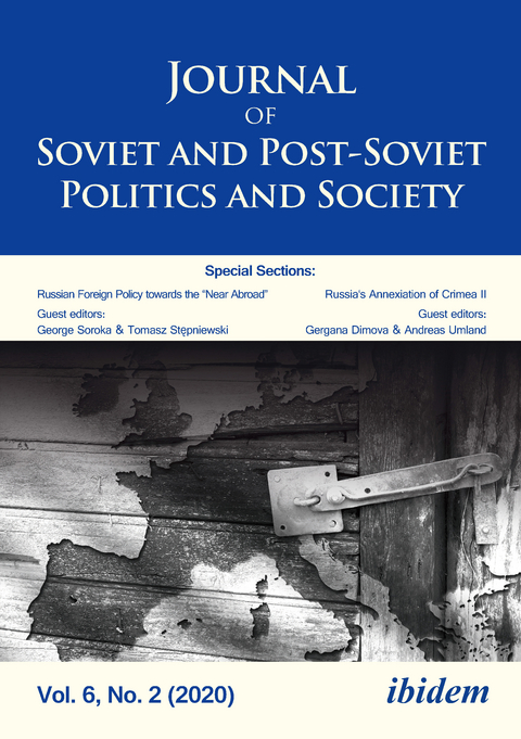 Journal of Soviet and Post-Soviet Politics and Society - 