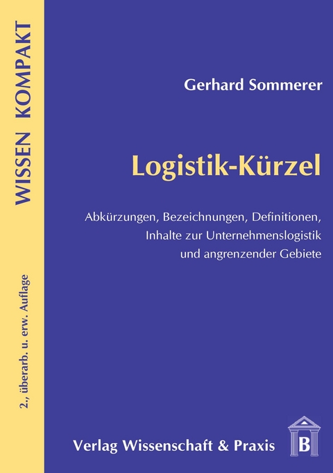 Logistik-Kürzel. -  Gerhard Sommerer