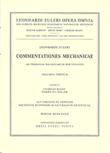 Commentationes mechanicae et astronomicae ad physicam pertinentes - Leonhard Euler