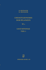 Chemotaxonomie der Pflanzen - R. Hegnauer