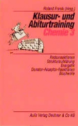 Redoxreaktionen, Strukturaufklärung, Energetik, Donator-Akzeptor-Reaktionen, Biochemie