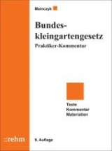 Bundeskleingartengesetz - Mainczyk, Lorenz