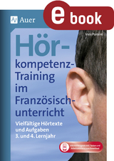 Hörkompetenz-Training im Französischunterricht 3-4 - Ines Paraire